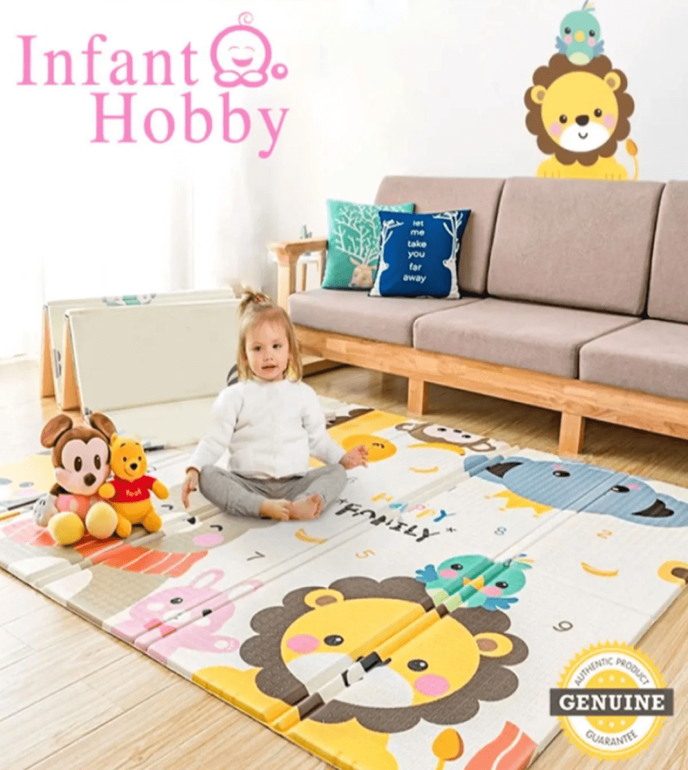 Picture of İnfant Hobby Best Friend Katlanabilir Çif Taraflı Oyun Matı 160x180x1 Cm